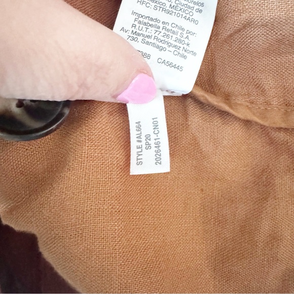 Madewell Linen Dorset Tan Blazer - Picture 11 of 14